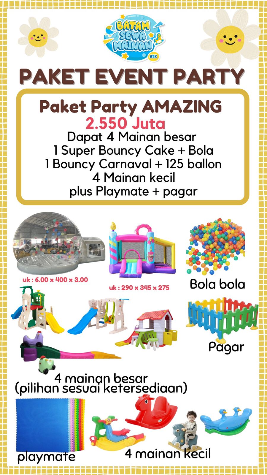 PAKET PARTY AMAZING